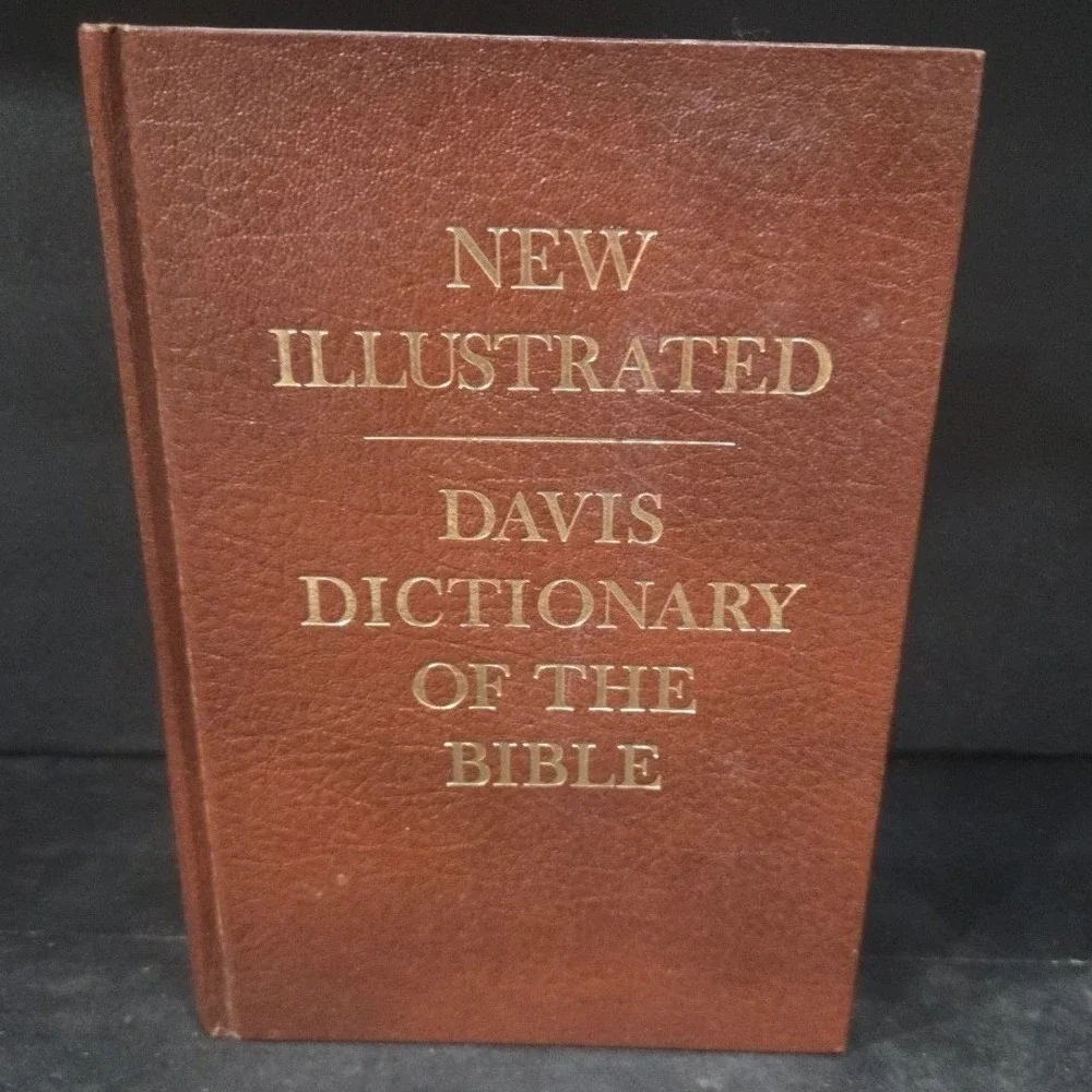 New Illustrated Davis Dictionary of the Bible 1973 Revised Ed. Hardcover Brown